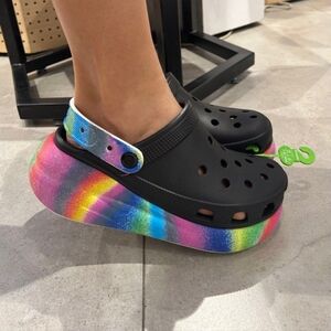 Crocs Classic Crush Spray Dye Clog